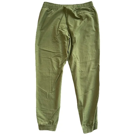 Nike Men's Woven Training Pants 934592-385 XL Cargo Khaki Olive Green LW Joggers - Picture 3 of 12